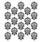 Batik Damask All Over Embossing 12 x 12 Stencil | FS070 by Designer Stencils | Pattern Stencils | Reusable Stencils for Painting on Wood, Wall, Tile, Canvas, Paper, Fabric, Furniture, Floor | Try Instead of a Wallpaper | Easy to Use & Clean
